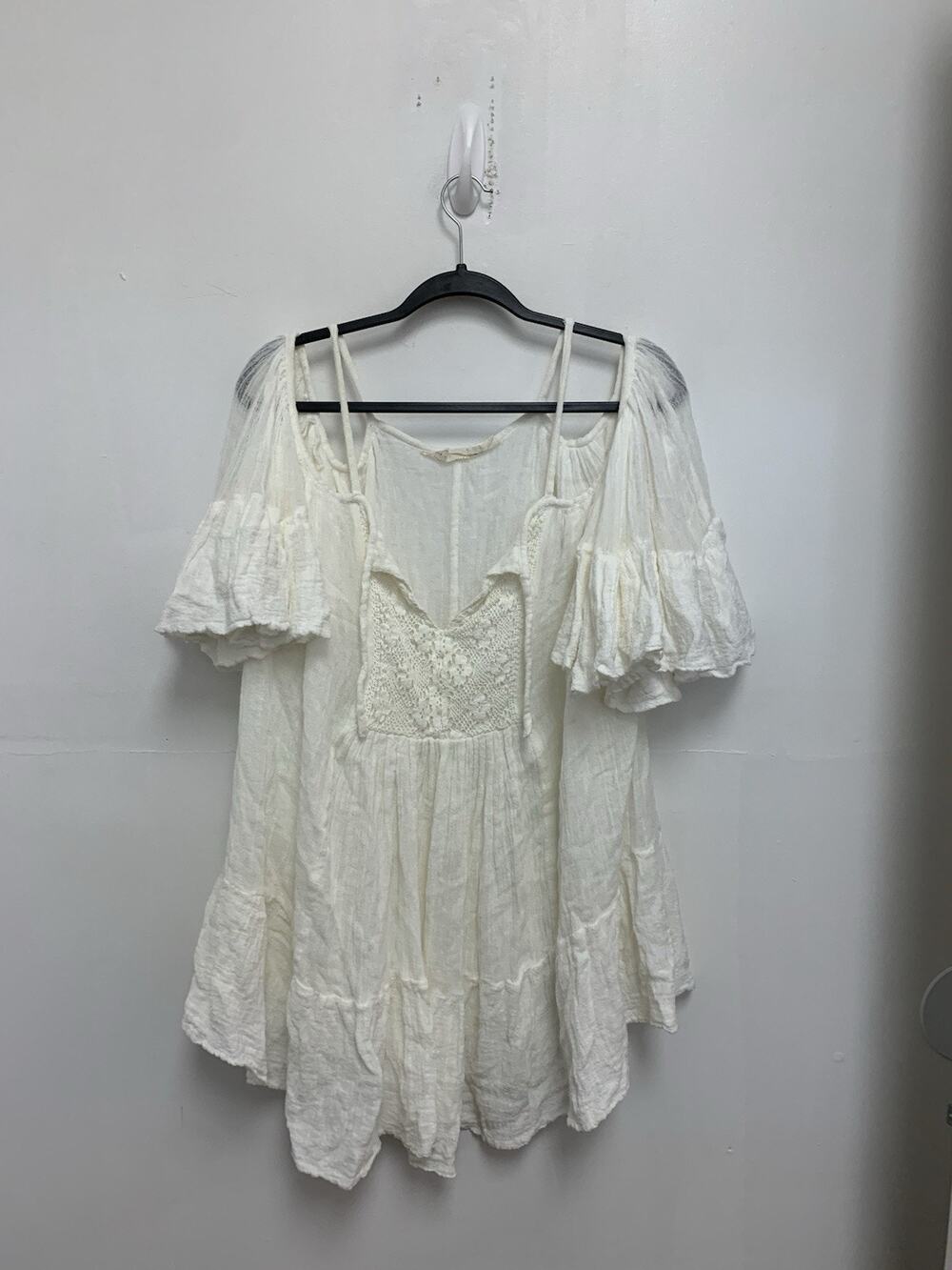 Jen's Pirate Booty White Tunic Top - Cotton - One Size Piratecore Bohemian